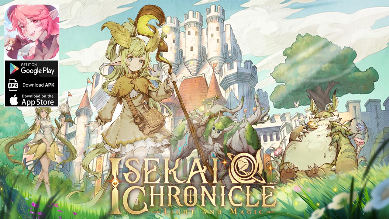 Isekai Chronicle Light & Magic Gameplay Android iOS Coming Soon | Isekai Chronicle Light And Magic Mobile Idle RPG by Dolphin Games, Ltd. 