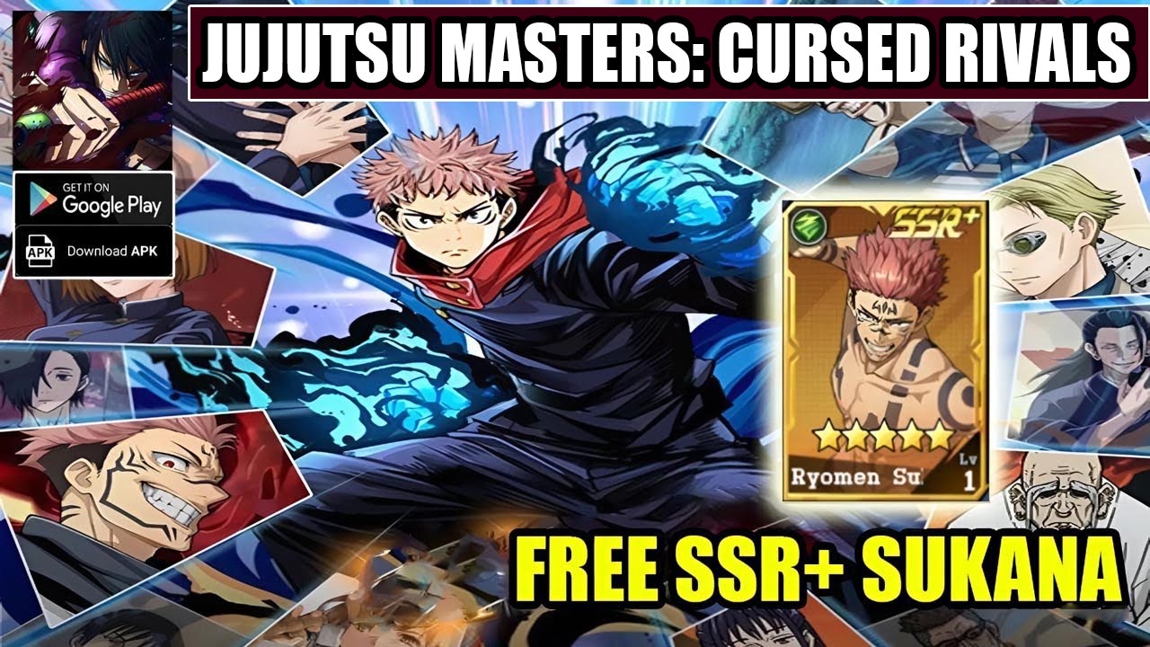 Jujutsu Masters: Cursed Rivals Gameplay Android iOS APK | Jujutsu Masters: Cursed Rivals Mobile Jujutsu Kaisen Idle RPG by ZHYU GAMES 