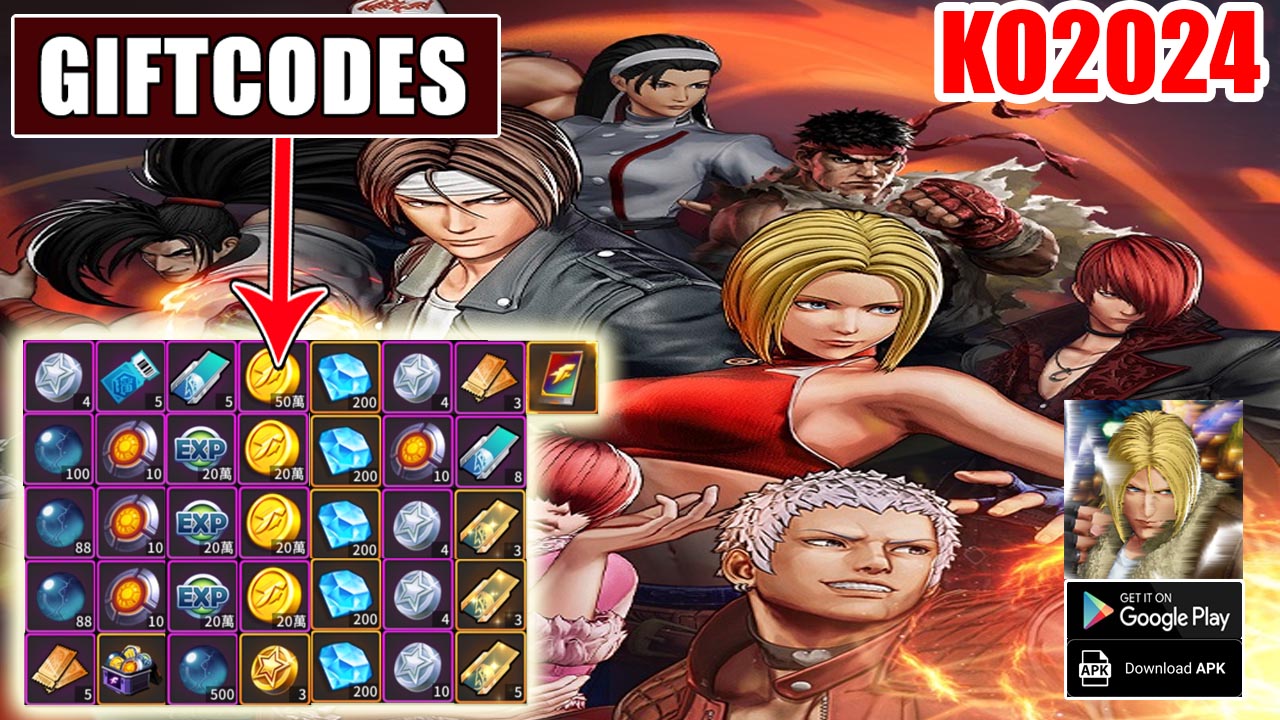 KO2024 Gameplay & 11 Giftcodes | All Redeem Codes KO2024 - How to Redeem Code | KO2024 by Mc Studio 