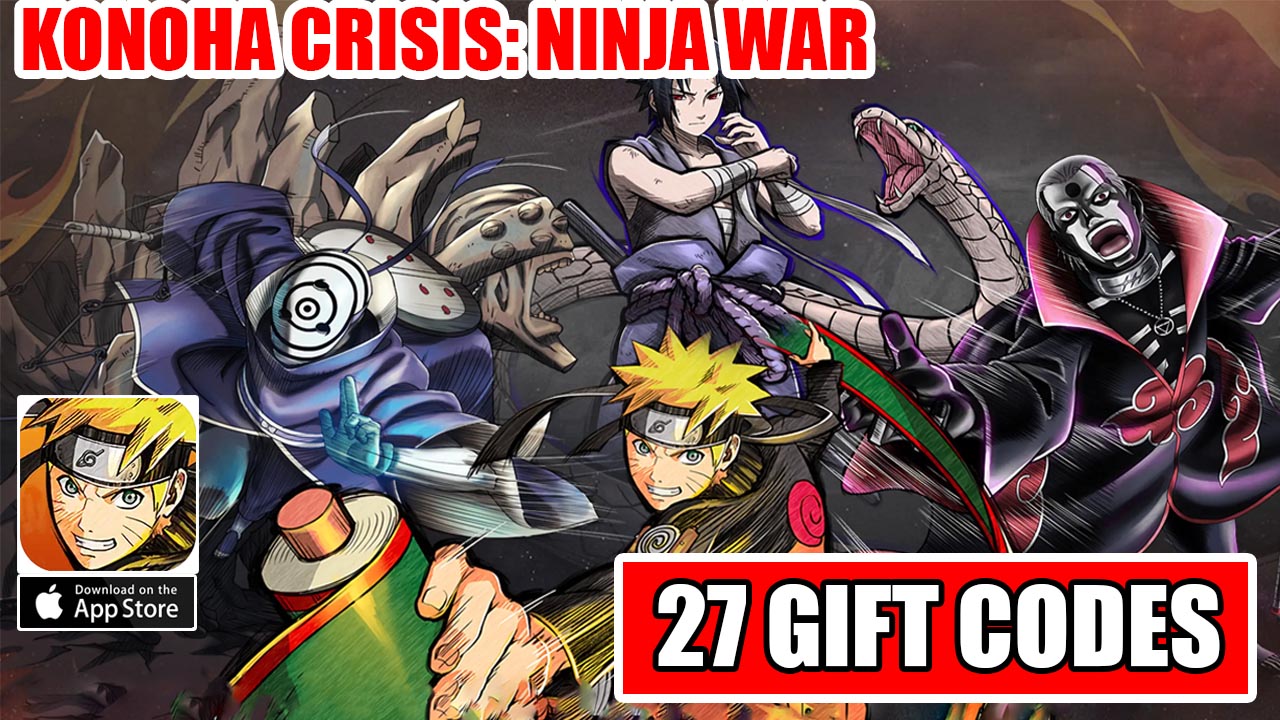 Konoha Crisis Ninja War & 27 Giftcodes | All Redeem Codes Konoha Crisis Ninja War - How To Redeem Code 