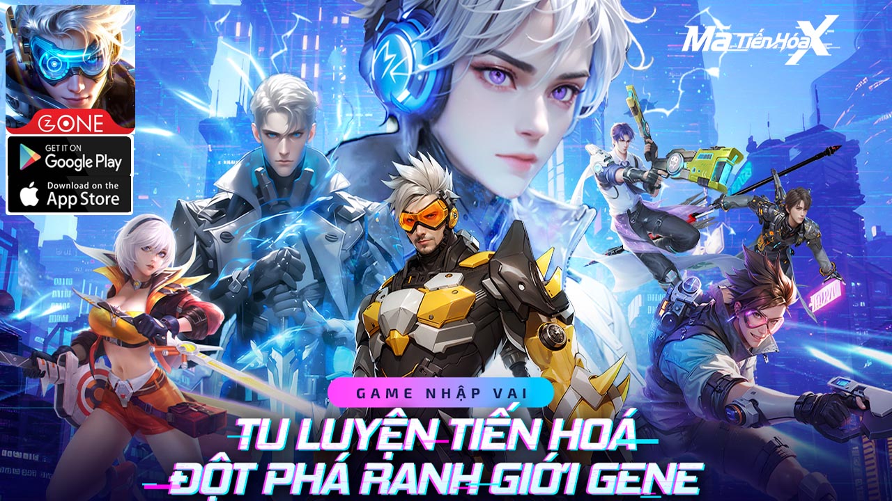 Mã Tiến Hóa X Gameplay Android iOS Sắp Ra Mắt | Mã Tiến Hóa X MMORPG Game by Gzone 