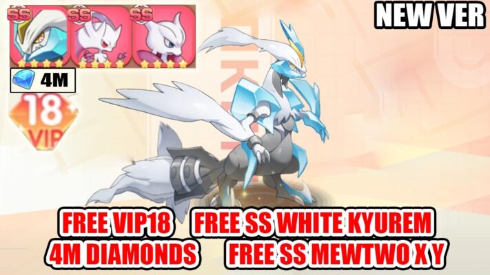 Pocket Incoming New Gameplay Free SS White Kyurem & Mewtwo X Y | Pocket Incoming Mobile New Ver 2024