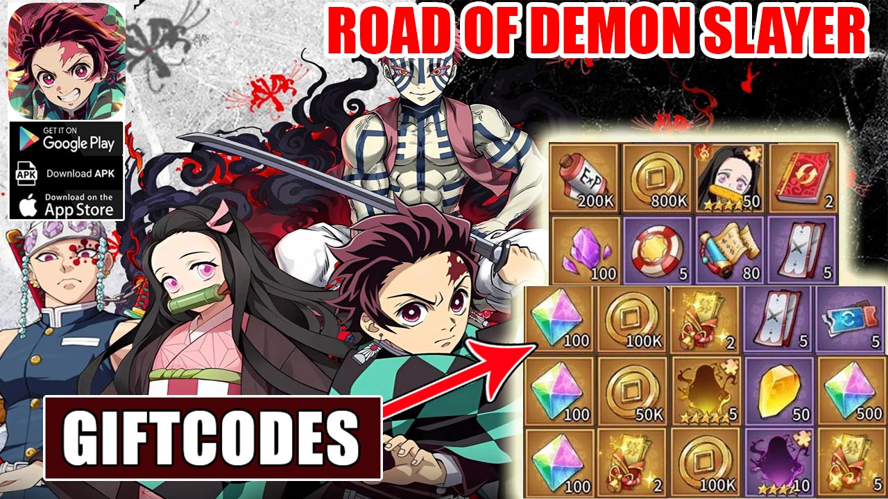 Road Of Demon Slayer & 4 Giftcodes | All Redeem Codes Road Of Demon Slayer - How to Redeem Code 