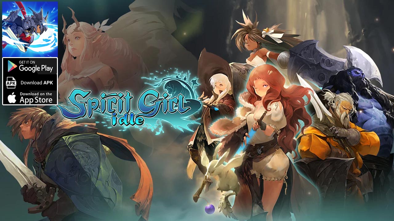 Spirit Girl Idle Gameplay Android iOS APK | Spirit Girl Idle Mobile RPG Game by mobirix 