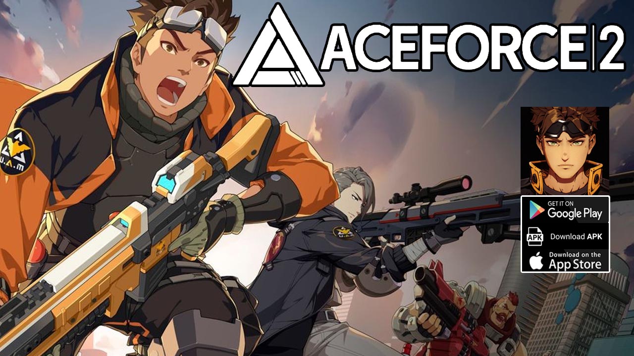 AceForce 2 Gameplay Android iOS APK | Ace Force 2 Mobile FPS Game by Level Infinite 