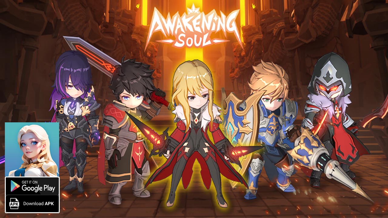 Awakening Soul Gameplay Android APK | Awakening Soul Mobile Strategy Game by 香港昆磐文娛有限公司 