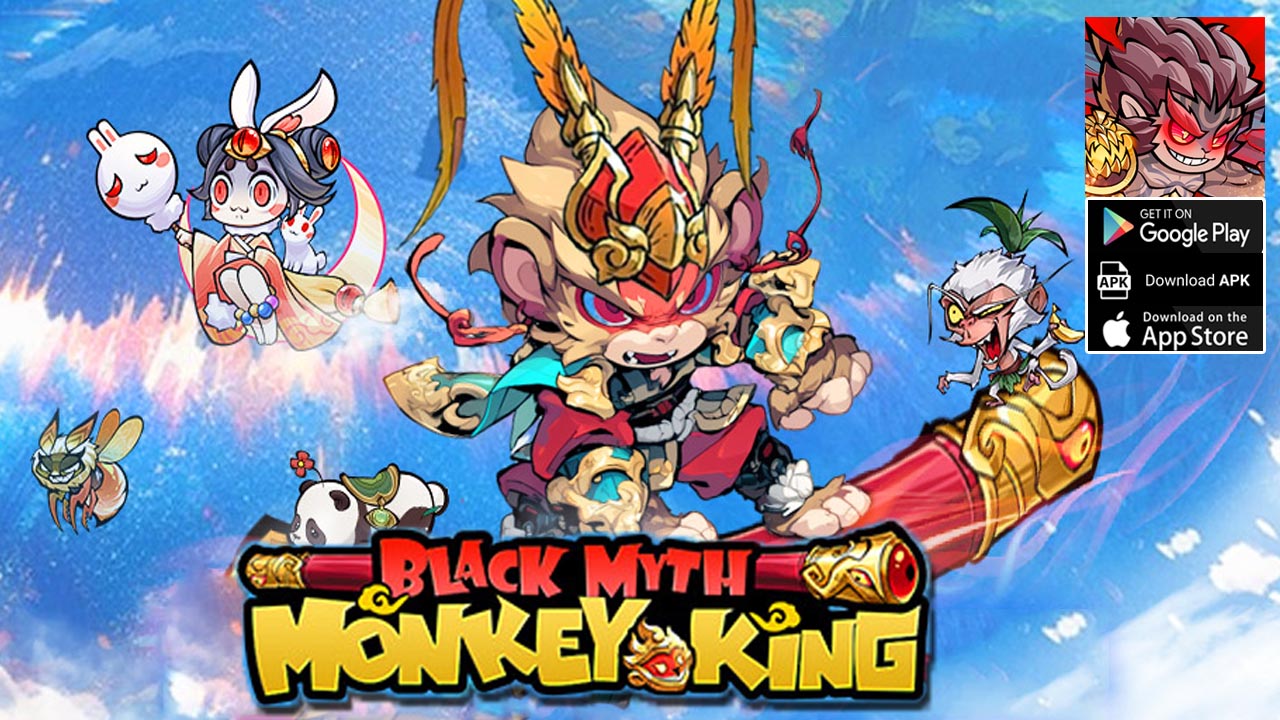 Black Myth Monkey King Gameplay Android iOS APK | Black Myth Monkey King Mobile Idle RPG Game by Dreamstar Network Limited 