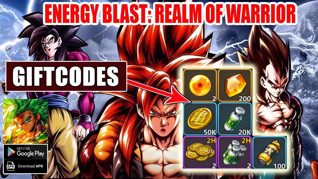 Energy Blast Realm Of Warrior & 3 Giftcodes | All Redeem Codes Energy Blast Realm Of Warrior - How To Redeem Code