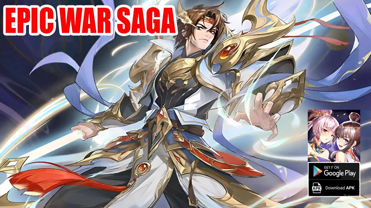 Epic War Saga Gameplay Android APK | Epic War Saga Mobile Idle RPG Game by Laser Matrix 