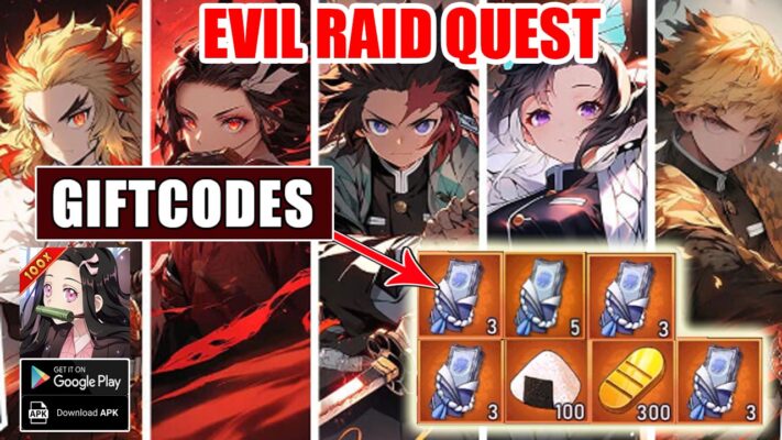 Evil Raid Quest & 6 Giftcodes | All Redeem Codes Evil Raid Quest Mobile - How To Redeem Code