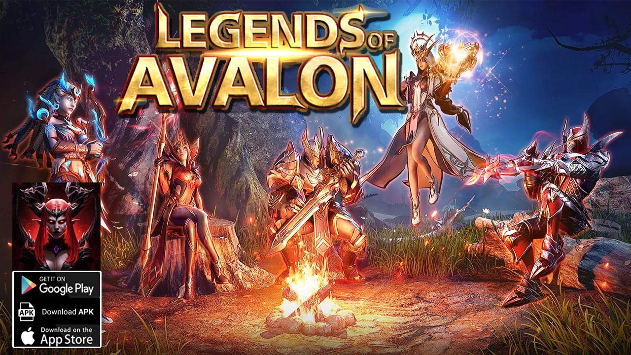 Legends Of Avalon Shadow Saga Gameplay Android APK | Legends Of Avalon Shadow Saga Mobile MMORPG Game