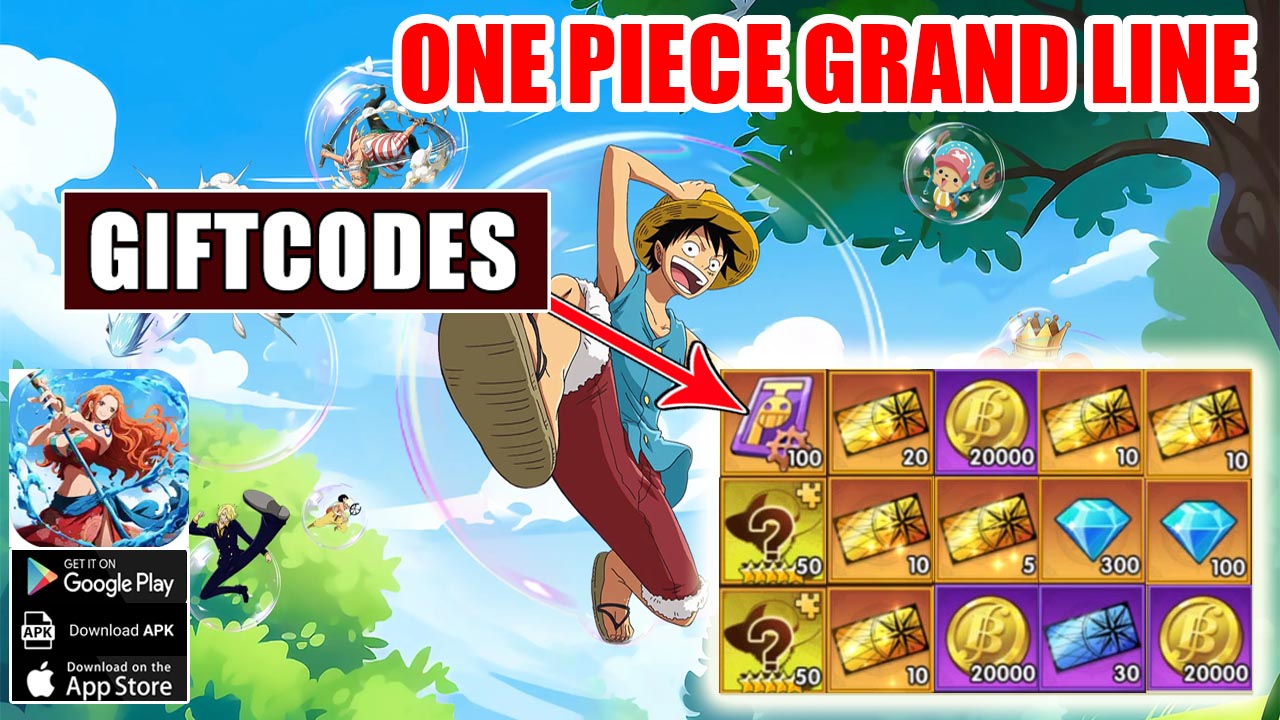 One Piece Grand Line & 6 Giftcodes | All Redeem Codes One Piece Grand Line - How To Redeem Code