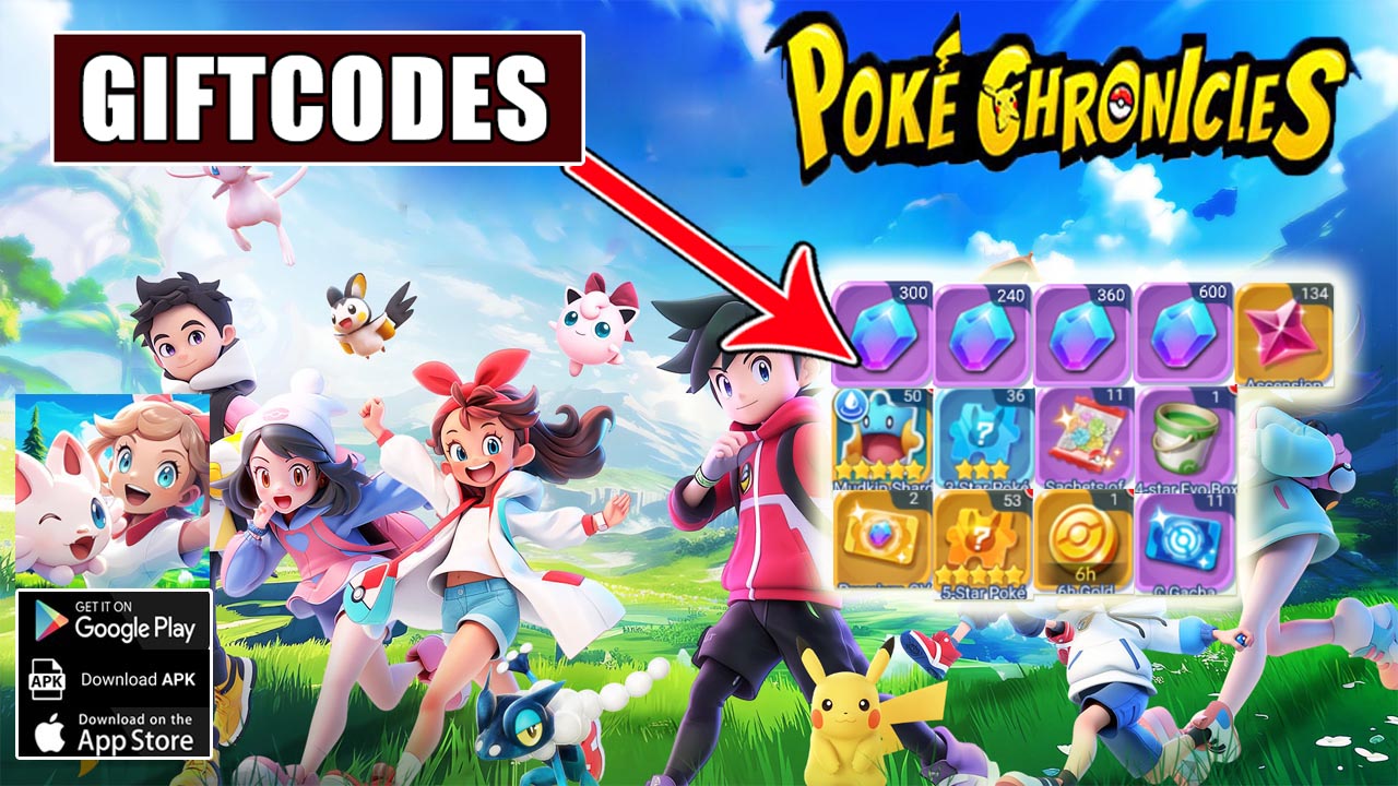 Poke Chronicles & 10 Giftcodes | All Redeem Codes Poke Chronicles/Hero Raid Destiny - How To Redeem Code 