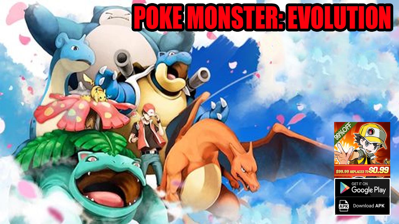 Poke Monster Evolution Gameplay Android APK | Poke Monster Evolution Mobile Pokemon RPG Game 