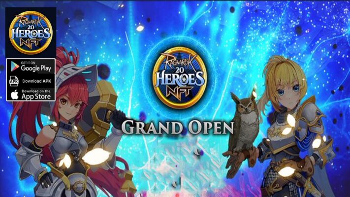 Ragnarok 20 Heroes NFT Gameplay Android iOS APK Official Launch | Ragnarok 20 Heroes NFT Mobile RPG Game by THECOVE