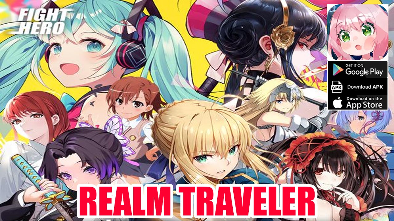 Realm Traveler illusion 2024 Gameplay Android iOS APK | Realm Traveler Mobile New Anime RPG Game by EBP SOUTH LTD 