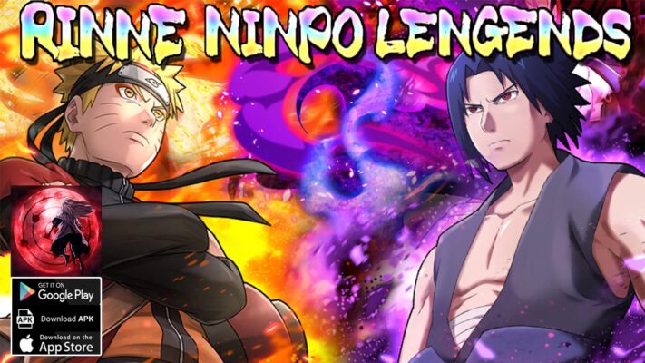 Rinne Ninpo Legends Gameplay Android iOS APK | Rinne Ninpo Legends Mobile Naruto RPG Game by Melwin Studio