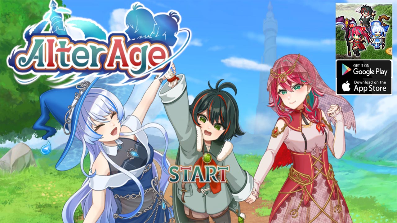 RPG Alter Age Gameplay Android iOS | RPG Alter Age Mobile Game by KEMCO