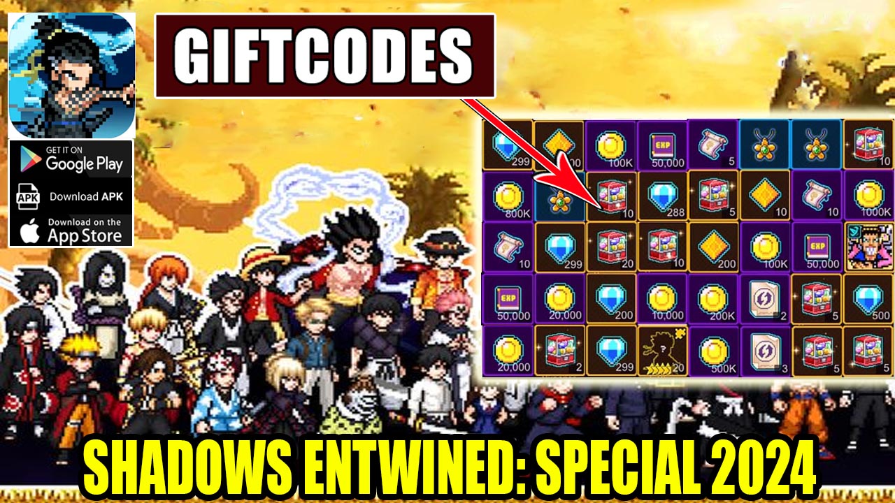 Shadows Entwined Special & 14 Giftcodes | All Redeem Codes Shadows Entwined Special 2024 - How To Redeem Code 