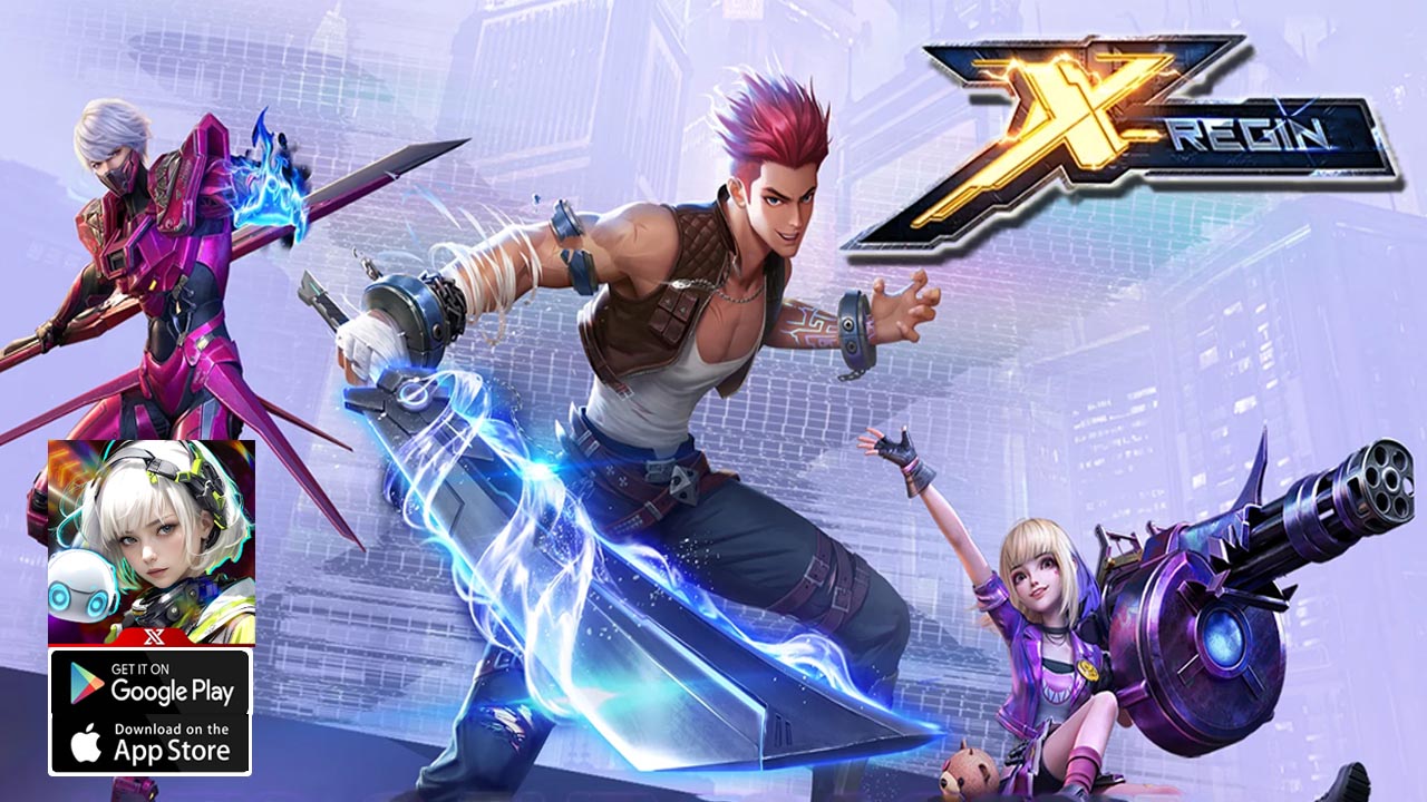 X-Regin Gameplay Android iOS Coming Soon | X-Regin Mobile MMORPG Game by CYBERGENESIS GAMES 