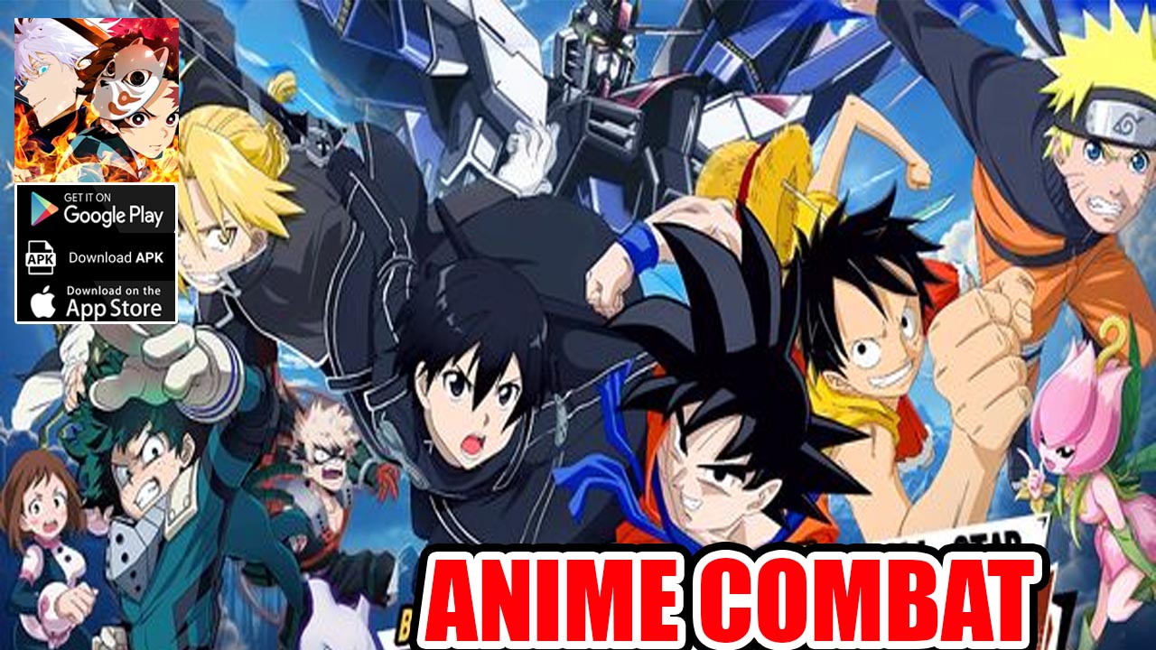 Anime Combat Gameplay Android iOS APK | Anime Combat Mobile RPG Game by DAI DAI LING 