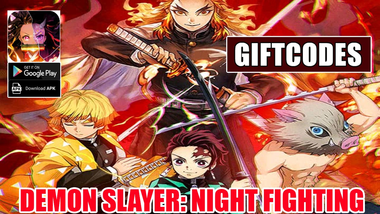 Demon Slayer Night Fighting Gameplay & 3 Giftcodes | Demon Slayer Night Fighting Mobile New Game Android 