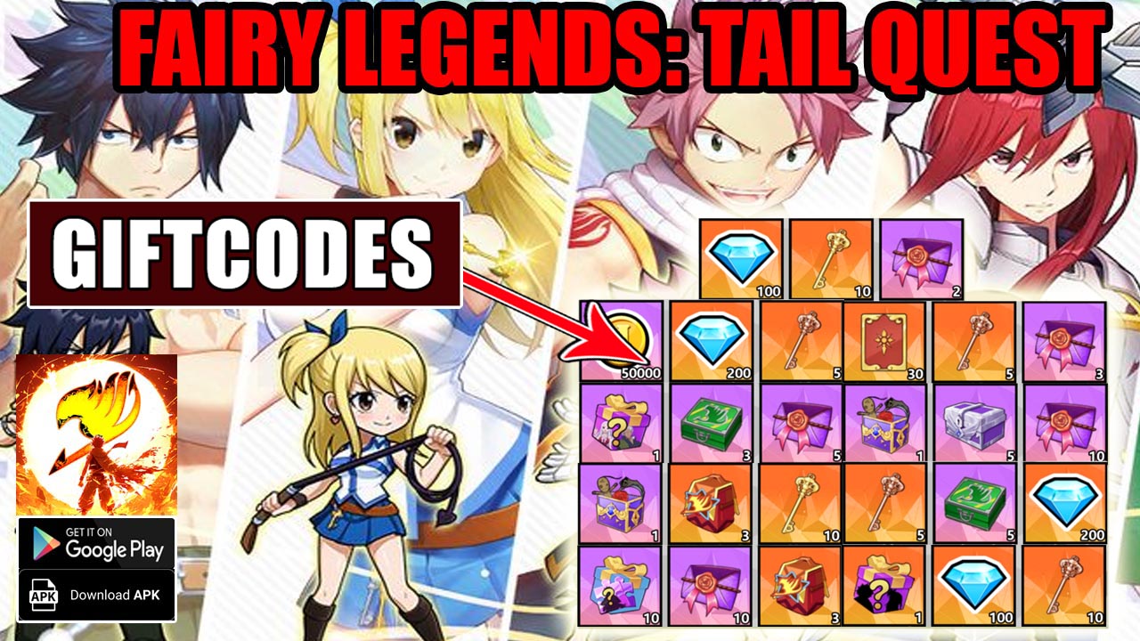 Fairy Legends Tail Quest & 9 Giftcodes | All Redeem Codes Fairy Legends Tail Quest - How To Redeem Code 