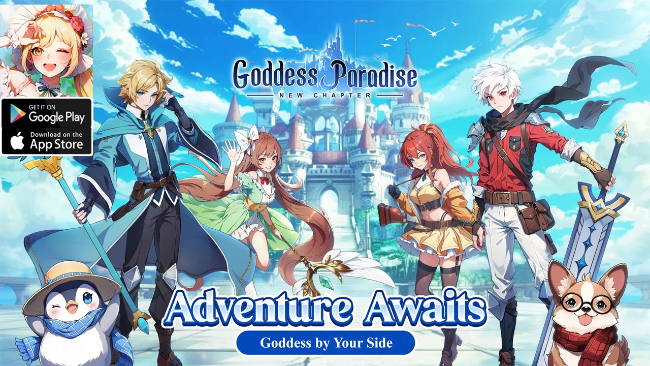 Goddess Paradise New Chapter Gameplay Android iOS Coming Soon | Goddess Paradise New Chapter Mobile MMORPG Game by EYOUGAME(US) 