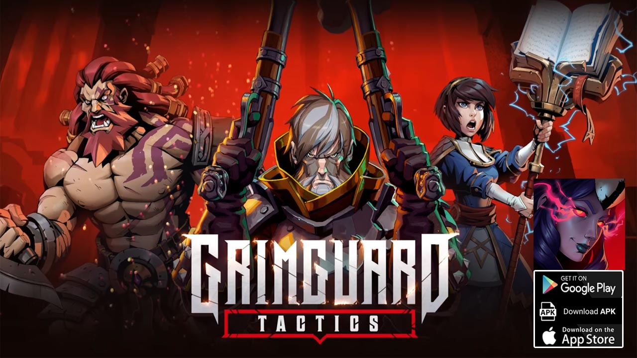 Grimguard Tactics Fantasy RPG Gameplay Android iOS APK | Grimguard Tactics Fantasy RPG Mobile SRPG Game by Outerdawn Limited 