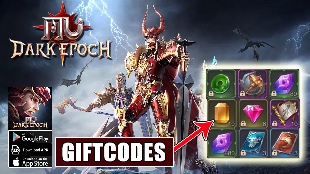 MU Dark Epoch & 3 Giftcodes | All Redeem Codes MU Dark Epoch - How To Redeem Code 