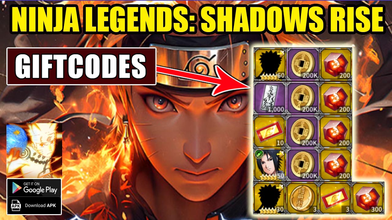 Ninja Legends Shadows Rise & 5 Giftcodes | All Redeem Codes Ninja Legends Shadows Rise - How to Redeem Code 