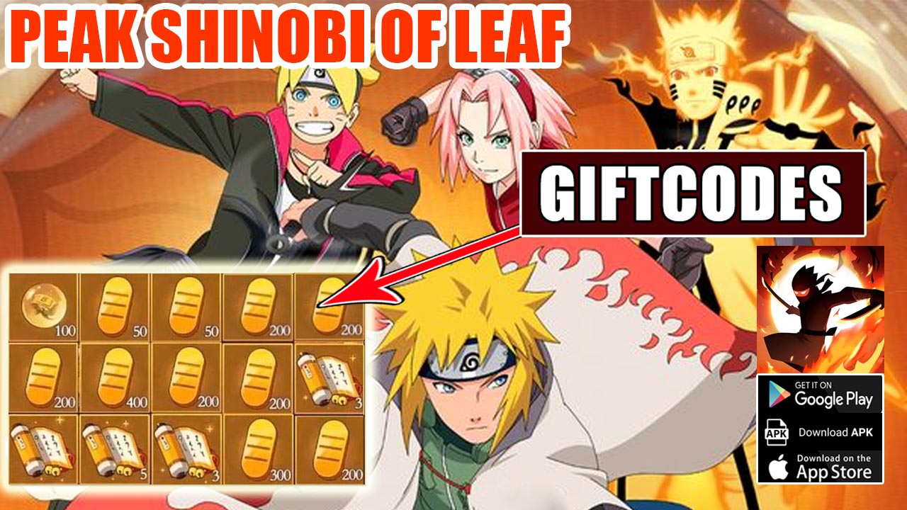 Peak Shinobi Of Leaf & 15 Giftcodes | All Redeem Codes Peak Shinobi Of Leaf - How to Redeem Code 