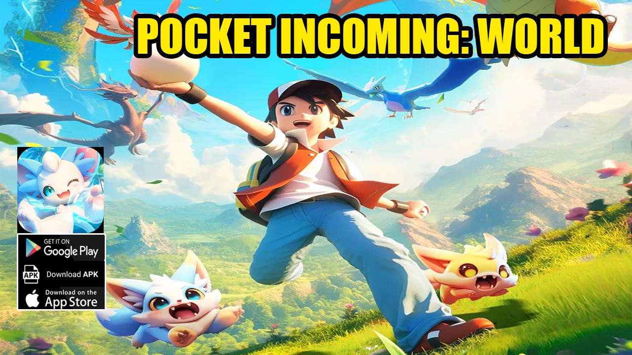 Pocket Incoming World Gameplay Android iOS | Pocket Incoming World Mobile Pokemon Idle RPG by YOUPIN GAMING 