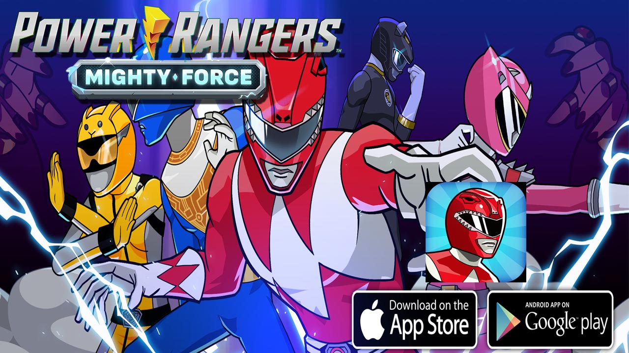 Power Rangers Mighty Force Gameplay Android iOS APK Official Launch | Power Rangers Mighty Force Mobile RPG Game by East Side Games Studio 