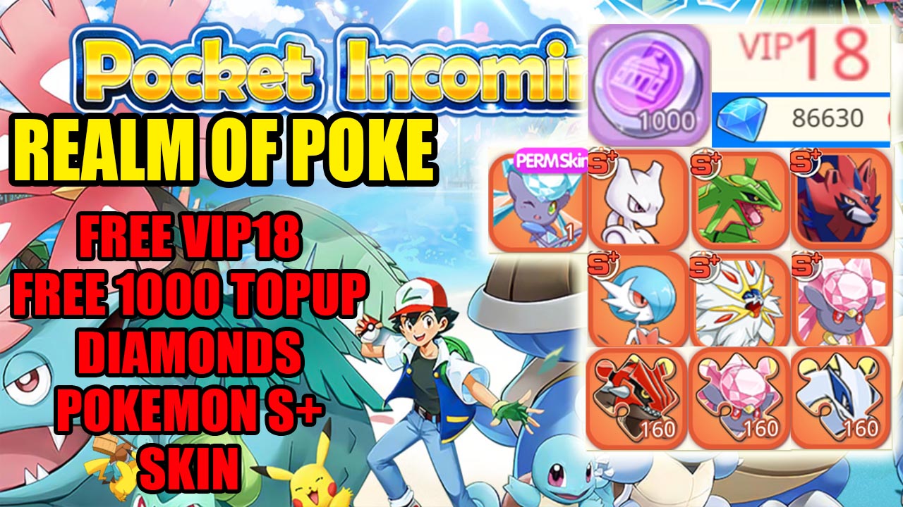 Realm Of Poke Gameplay Android APK | Realm Of Poke Mobile Pokemon RPG Game (New Pocket Incoming Eng) 