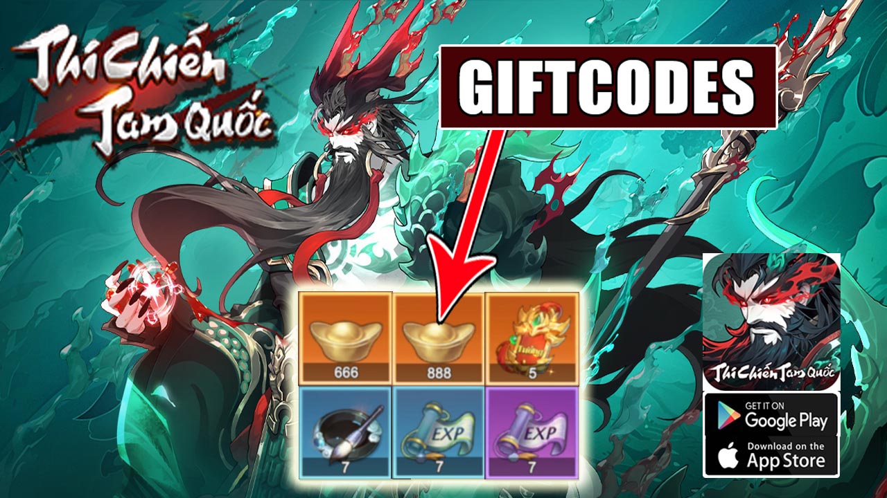 Thi Chiến Tam Quốc & 4 Giftcodes | Full Code Thi Chiến Tam Quốc - Hướng dẫn cách nhập code 