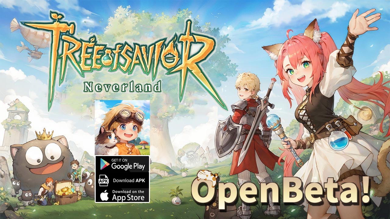 Tree Of Savior Neverland Gameplay Android iOS Official Launch | Tree Of Savior Neverland Mobile MMORPG Game by Qookka Games 
