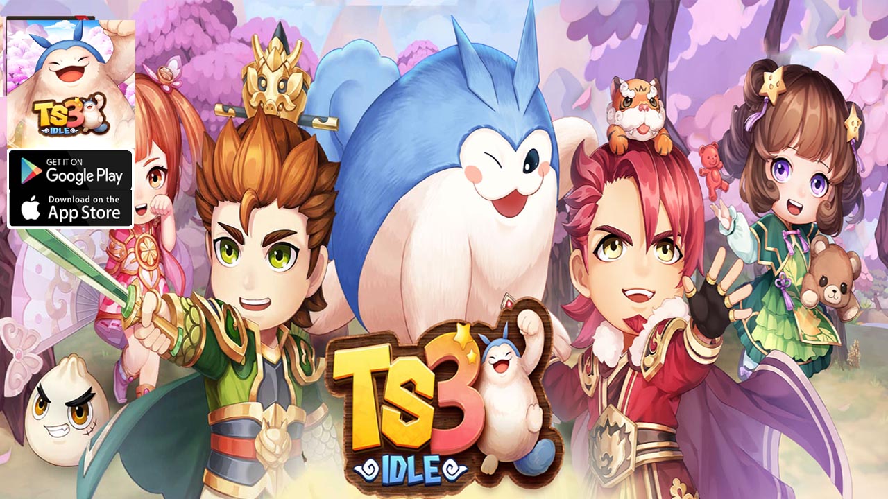 TS3 IDLE Gameplay Android iOS Coming Soon | TS3 IDLE - ป่วนมิติสามก๊ก Mobile RPG Game by Gen Play 