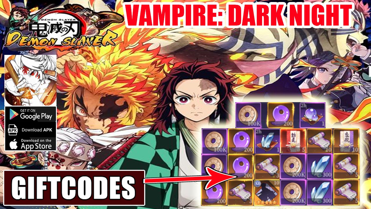 Vampire Dark Night & 7 Giftcodes | All Redeem Codes Vampire Dark Night - How To Redeem Code 