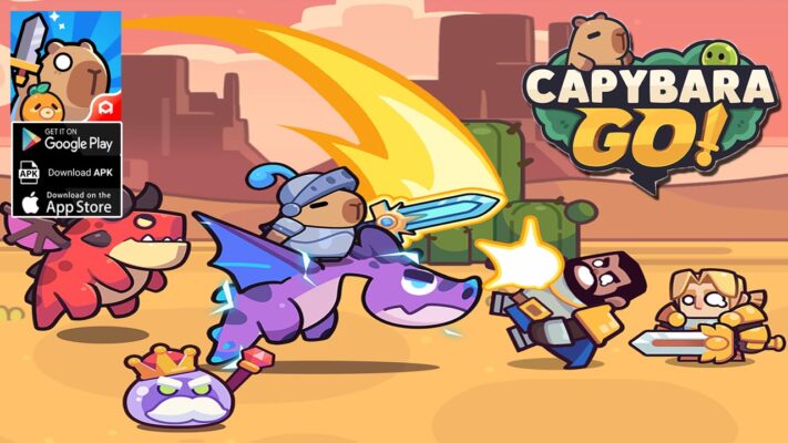 Capybara Go Gameplay Android iOS | Capybara Go Mobile RPG Game by Habby