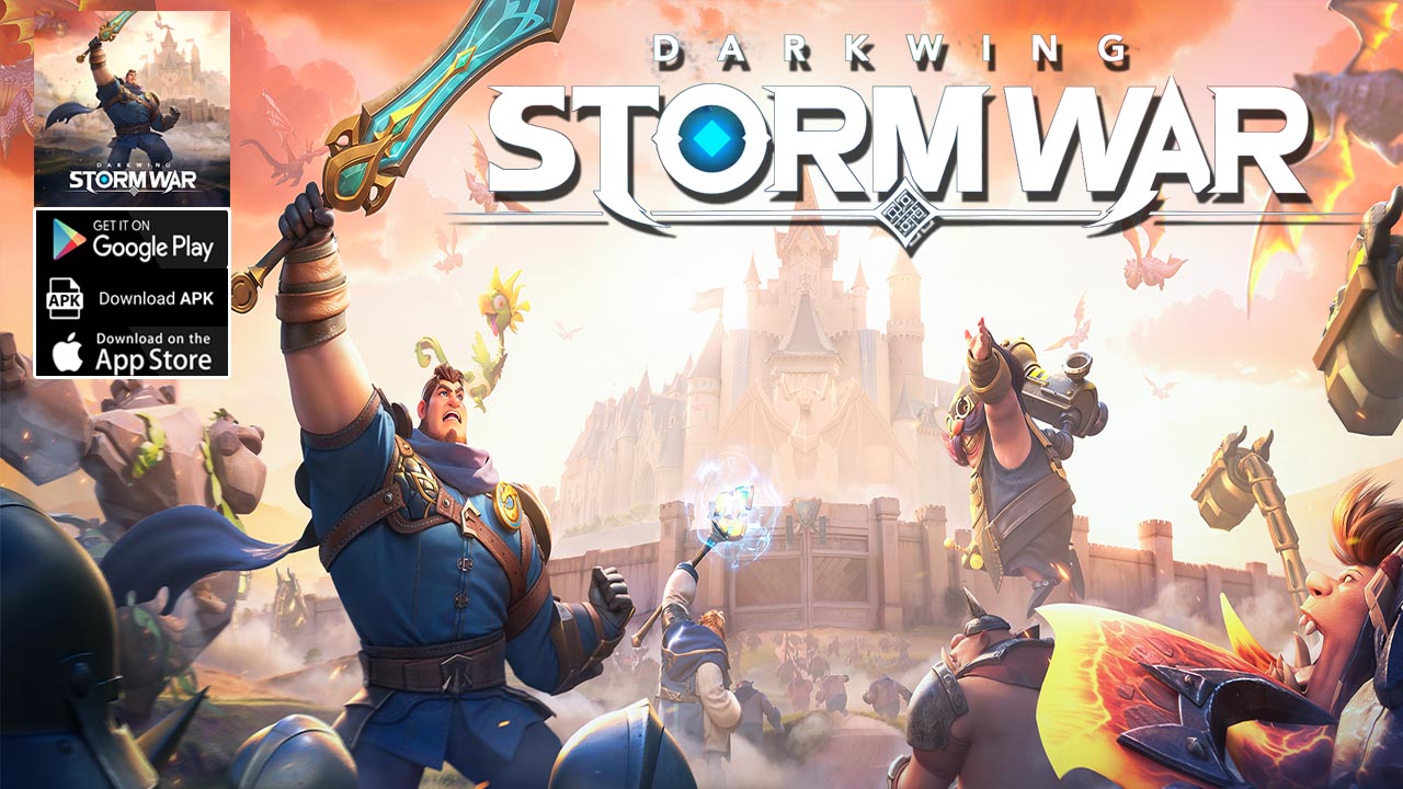 Darkwing Storm War Gameplay Android CBT | Darkwing Storm War Mobile Strategy Game by Level Infinite 