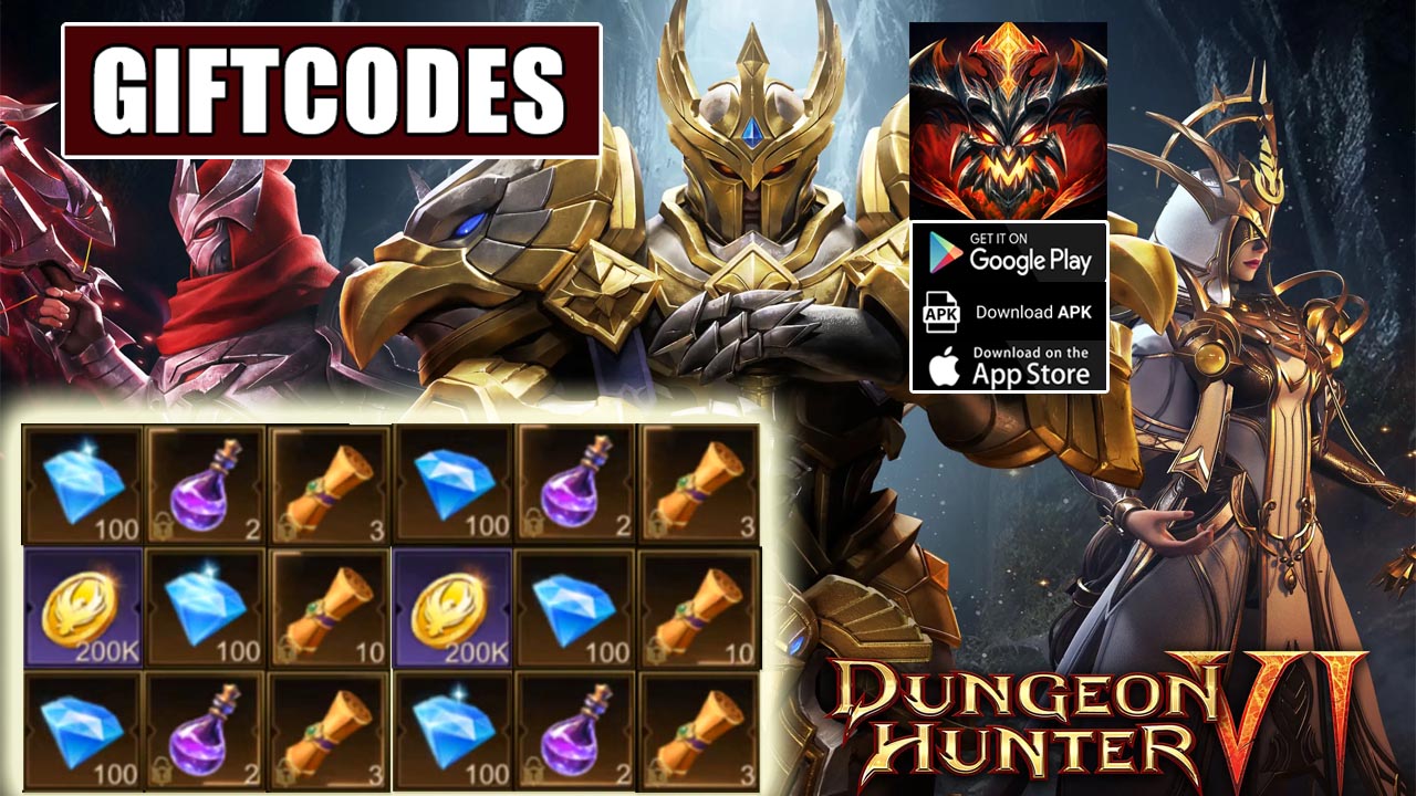 Dungeon Hunter 6 Action RPG & 6 Giftcodes | All Redeem Codes Dungeon Hunter 6 SEA - How to Redeem Code 