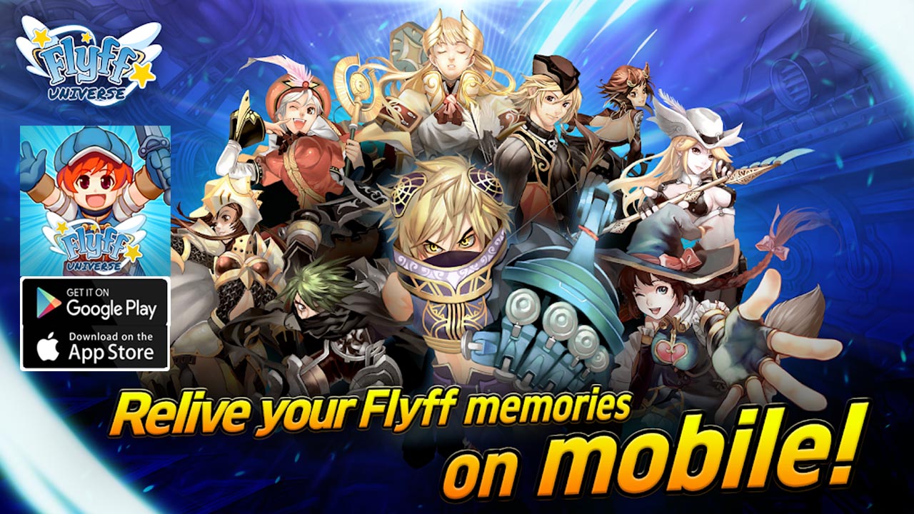 Flyff Universe Mobile Gameplay Android iOS Coming Soon | Flyff Universe Mobile MMORPG Game by Wemade Connect 