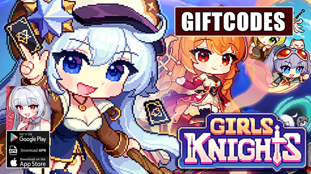 Girls Knights SQUAD RPG Gameplay & Gift Codes Android | Girls Knights SQUAD RPG Mobile Game by Gamepub 