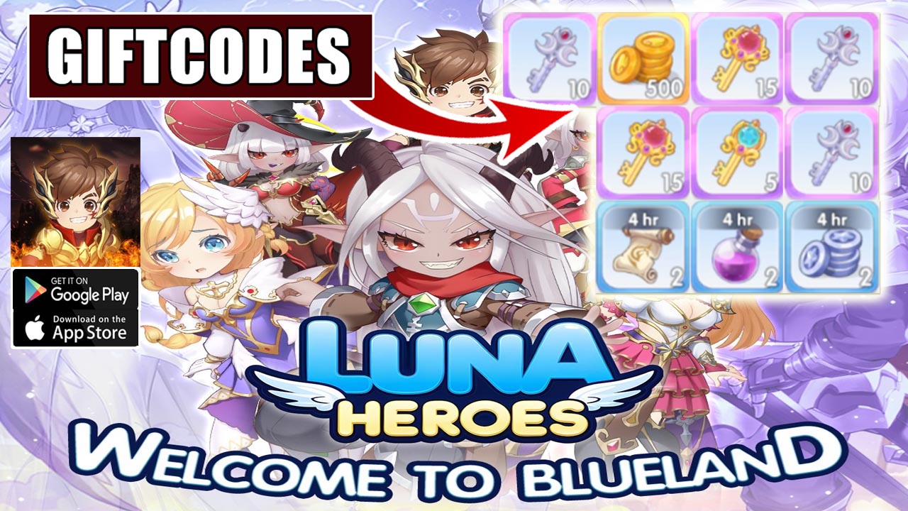 Luna Heroes & 4 Giftcodes | All Redeem Codes Luna Heroes - How To Redeem Code 