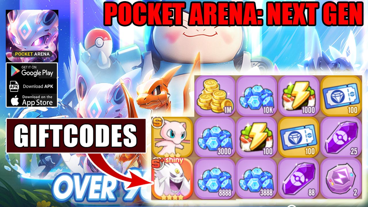 Pocket Arena Next Gen & 4 Giftcodes | All Redeem Codes Pocket Arena Next Gen - How To Redeem Code 