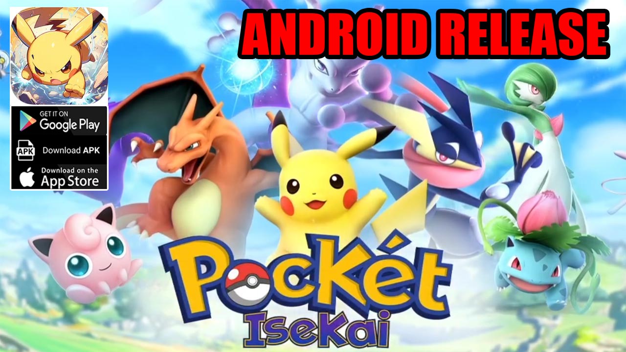 Pocket Isekai Gameplay Android Release Monster Gigantamax | Pocket Isekai/Monster Gigantamax Mobile Pokemon RPG Game by Emotional Documentary 