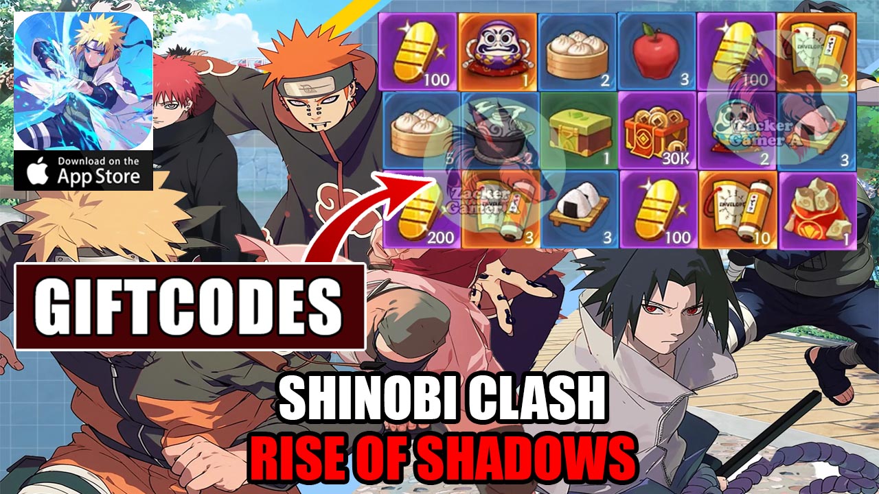 Shinobi Clash Rise Of Shadows & 6 Giftcodes | All Redeem Codes Shinobi Clash Rise Of Shadows - How To Redeem Code 