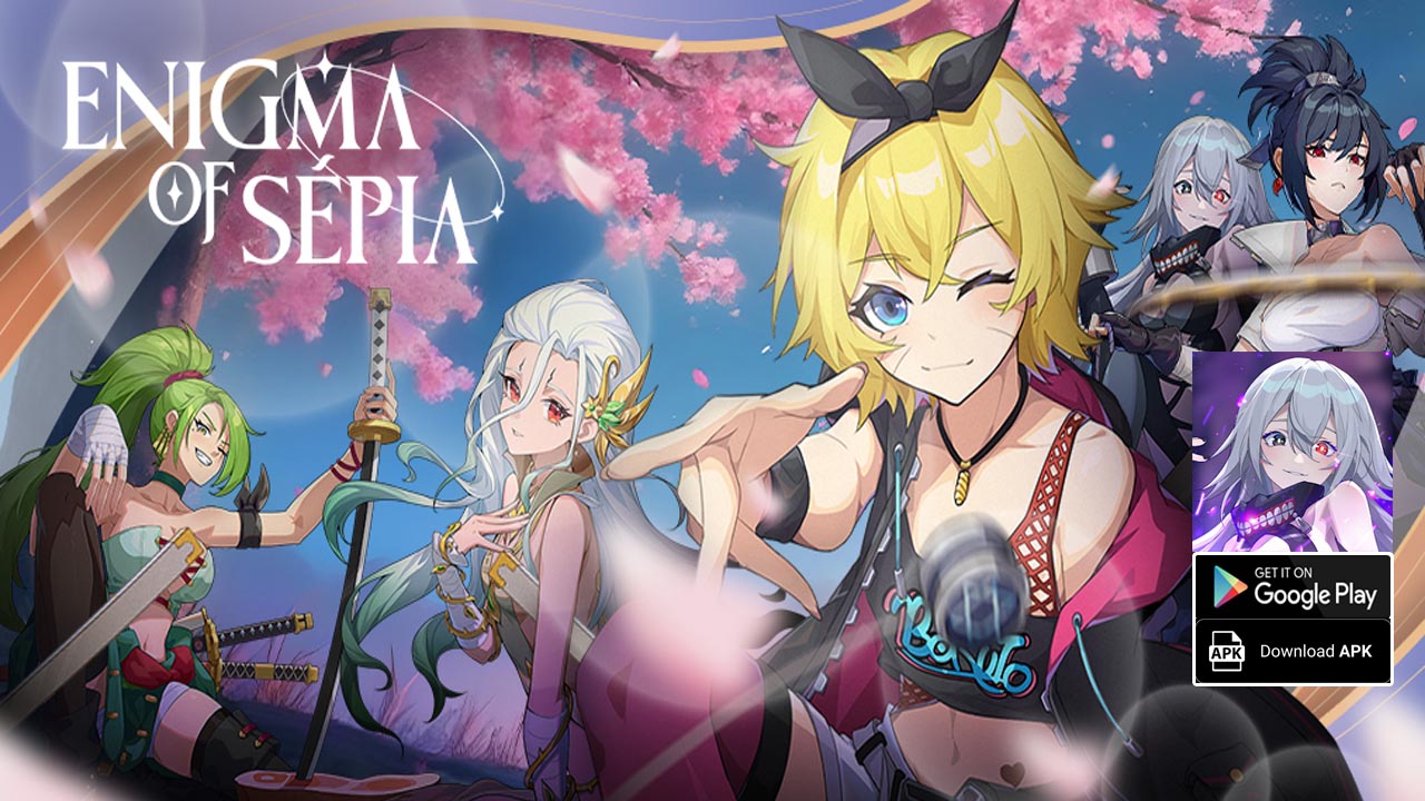 Enigma Of Sepia Gameplay Android | Enigma Of Sepia Mobile Anime RPG Game by Tianjin Tongxin Investment Management