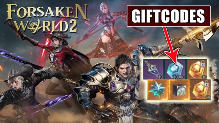 Forsaken World 2 & 2 Giftcodes | All Redeem Codes Forsaken World 2 - How to Redeem Code